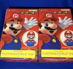 新品！スーパーマリオ　ビッグアクションフィギュア　マリオ　２個セット