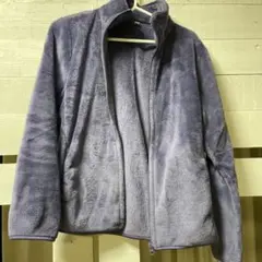 フリースジャケット パープルMサイズ
