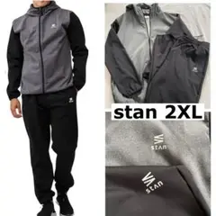 使用極少　stan［ＳｔＡｎ] サウナスーツ 上下セット　2XL