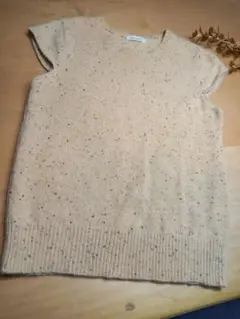 Afternoon Tea アフタヌーンティー ニットベスト　M　アンゴラ混