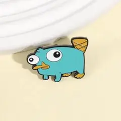 カモノハシペリー ピンバッチ ピンズ 1個