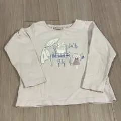 petit main 長袖カットソー 100cm ねこ ドレッサー