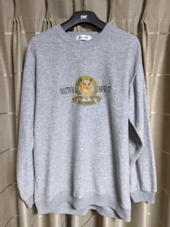 OSCARICH オスカリッチ スウェット 上 裏起毛 Lサイズ グレー