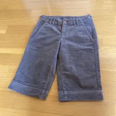 コーデュロイ ワイドパンツ