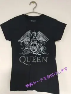 Queen　Tシャツ　バンドTシャツ　ブラック　プリント