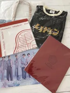 ちりとてちん 完全版 DVD BOXセット＆新品 ちりとてちん 家紋Tシャツ L