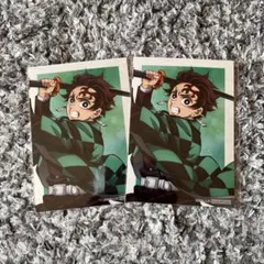 アニプレックス オンラインくじ 鬼滅の刃 ランダムブロマイド炭治郎　2枚セット