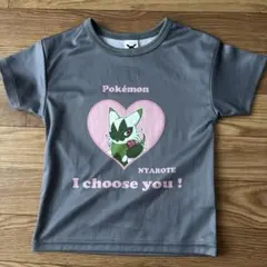 ポケモン ニャオハ 半袖Tシャツ 100cm