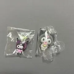 サンリオ　くだものめじるしアクセサリー　フロッキーマスコットスイング　クロミ