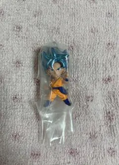 ドラゴンボール　udm burst 孫悟空　ブルー　ガシャポン　キーホルダー