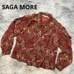 【セール品】 SAGE MORE ペイズリー柄 F 長袖シャツ