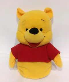 レア ディズニー プーさん ぬいぐるみ パペット 特大 Disney - レア☆ディズニーストア限定パペットプーさん