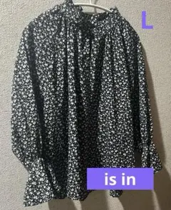 is in ブラウス　長袖　花柄　Lサイズのサムネイル