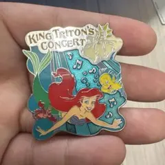 ディズニーピンバッジ 5個セット　アリエル　ジーニー ディズニーピンバッジ 5個セット アリエル ジーニー
