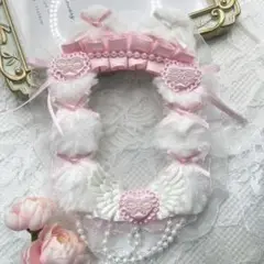 硬質ケース痛ロゼット デコ リボン