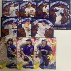 topps カブス　日本限定　10枚