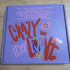 ITZY crazy in love CD