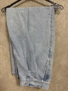 RUUBON ライトブルー ストレートレッグ デニム L