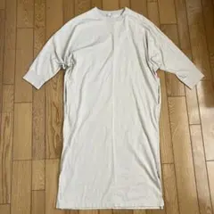 UNIQLO／スムースコットンドルマンスリーブワンピース（7分袖