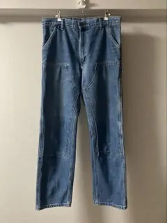 雰囲気○ Carhartt ダブルニーペインターパンツ デニム B73 DST - メルカリ