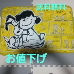 スヌーピー ルーシー ブランケット 約90cm x 60cm