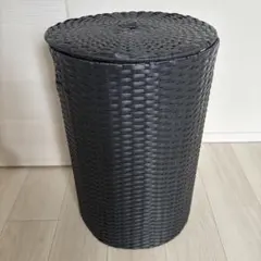 新品未使用☆ACTUSアクタス☆ 蓋付き籠　カゴ ASP 蓋つき ランドリーバスケット ブラック｜【公式】ACTUS