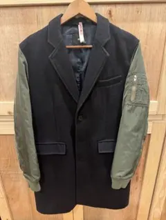 HARE 袖ma-1風切り替えコート チェスターコート　Mサイズ