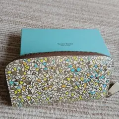 Yuzen Bunko モザイク柄 長財布