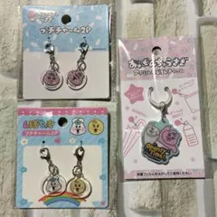 んぽちゃむ　おぱんちゅうさぎ　プチチャーム　アクリルめじるしチャーム　セット