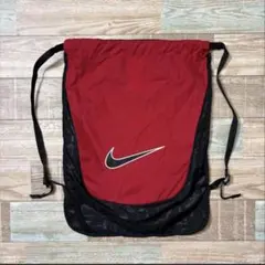 NIKE ナイキ ナップサック リュック 赤 黒 y2