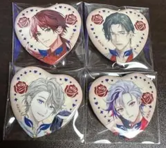 にじさんじ　Rose Valentine ハート缶バッジ