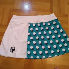 röche ドット柄テニススコート