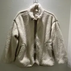 choose raffine ボアジャケット アイボリー