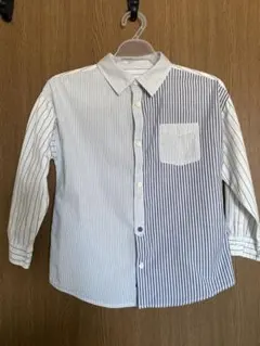 ZARA ボーイズ　ストライプ 長袖シャツ (122cm)