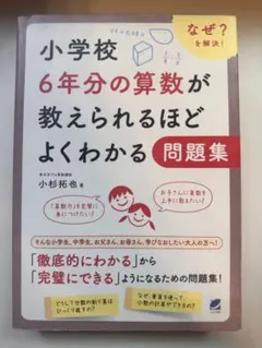 小学校6年分の算数が教えられるほどよくわかる問題集