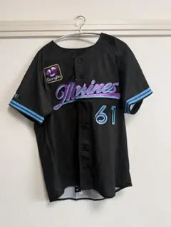 千葉ロッテマリーンズ　山本大斗　ビジター　ユニフォーム 千葉ロッテマリーンズ 山本大斗 ビジターユニフォーム - メルカリ