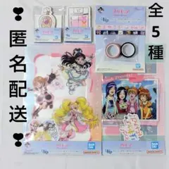 プリキュア 一番くじ I賞ステーショナリーコレクション 全5種