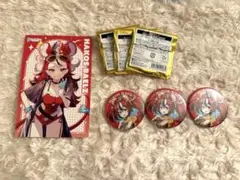 ハコス・ベールズ　ホロライブシティ　ひらかたパーク　缶バッジ＋ポストカード1枚