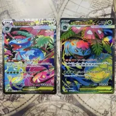 メガフシギバナexSAR・SR二枚セット