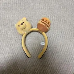 香港ディズニーランド　カチューシャ　プーさん　香港ディズニー