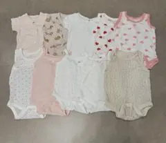 まとめ売り ベビー下着 70〜12M 10点