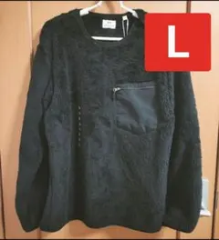 ユニクロ エンジニアドガーメンツ フリースプルオーバー L ブラック