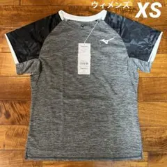 No.5047 MIZUNO ミズノ シャツ チャコール XS テニス ウェア