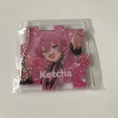 AMPTAK×COLORS　けちゃ パズルアクリルキーホルダー