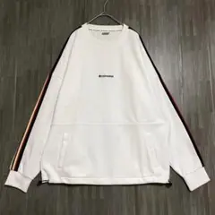 コンバース　ドロストヘム オーバーサイズスウェット　白　XL