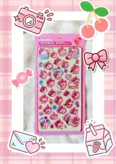 ボンボンドロップ キャラクターシール