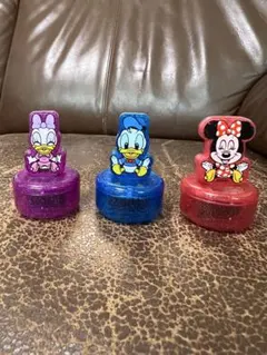 ミニーマウス・ドナルドダック・デイジーダック コロコロスタンプ