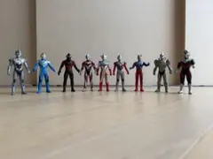 ウルトラマン新シリーズ ウルトラマンフィギュア 9体セット