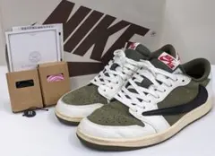 トラヴィススコット×ナイキ/エアジョーダン1 ロー OG SP/スニダン鑑定済