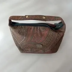 未使用タグ付き　エトロ　ペイズリー　柄　バニティバッグ　ハンドバッグ 未使用タグ付き エトロ ペイズリー 柄 バニティバッグ ハンドバッグ